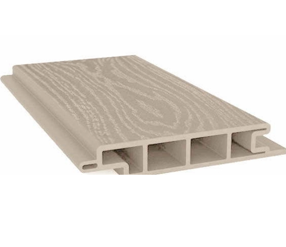 Террасная доска из ДПК Savewood Padus тангенциальный распил бежевый